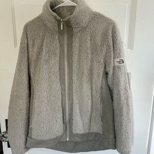 The North Face Cream Fleece Jacket